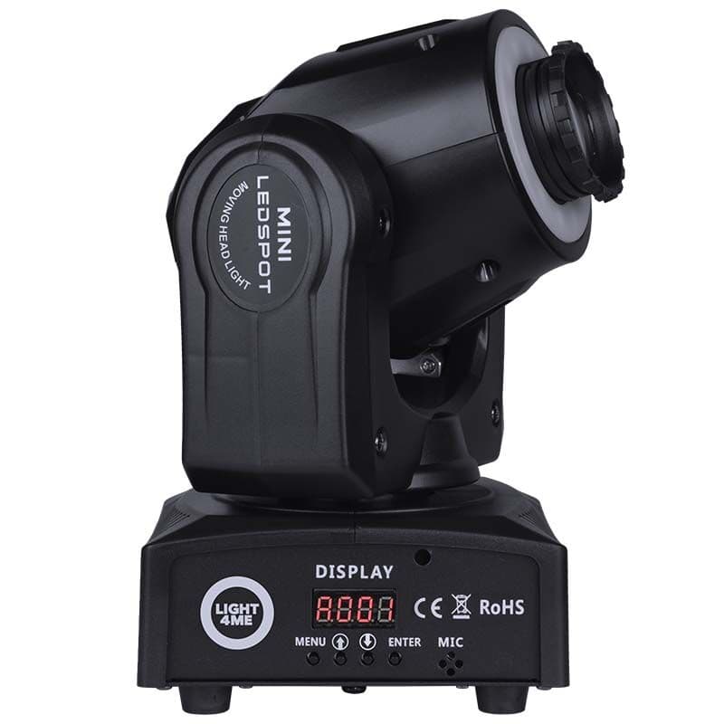 Light4Me 60W LED Mini Moving Head Spot (Ring Efektli) — görsel 3