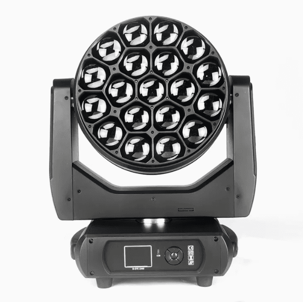 19x40W RGBW Zoom Moving Head Wash Sahne Işığı (19 Piksel) — görsel 3