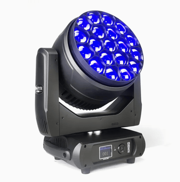 19x40W RGBW Zoom Moving Head Wash Sahne Işığı (19 Piksel) — görsel 4