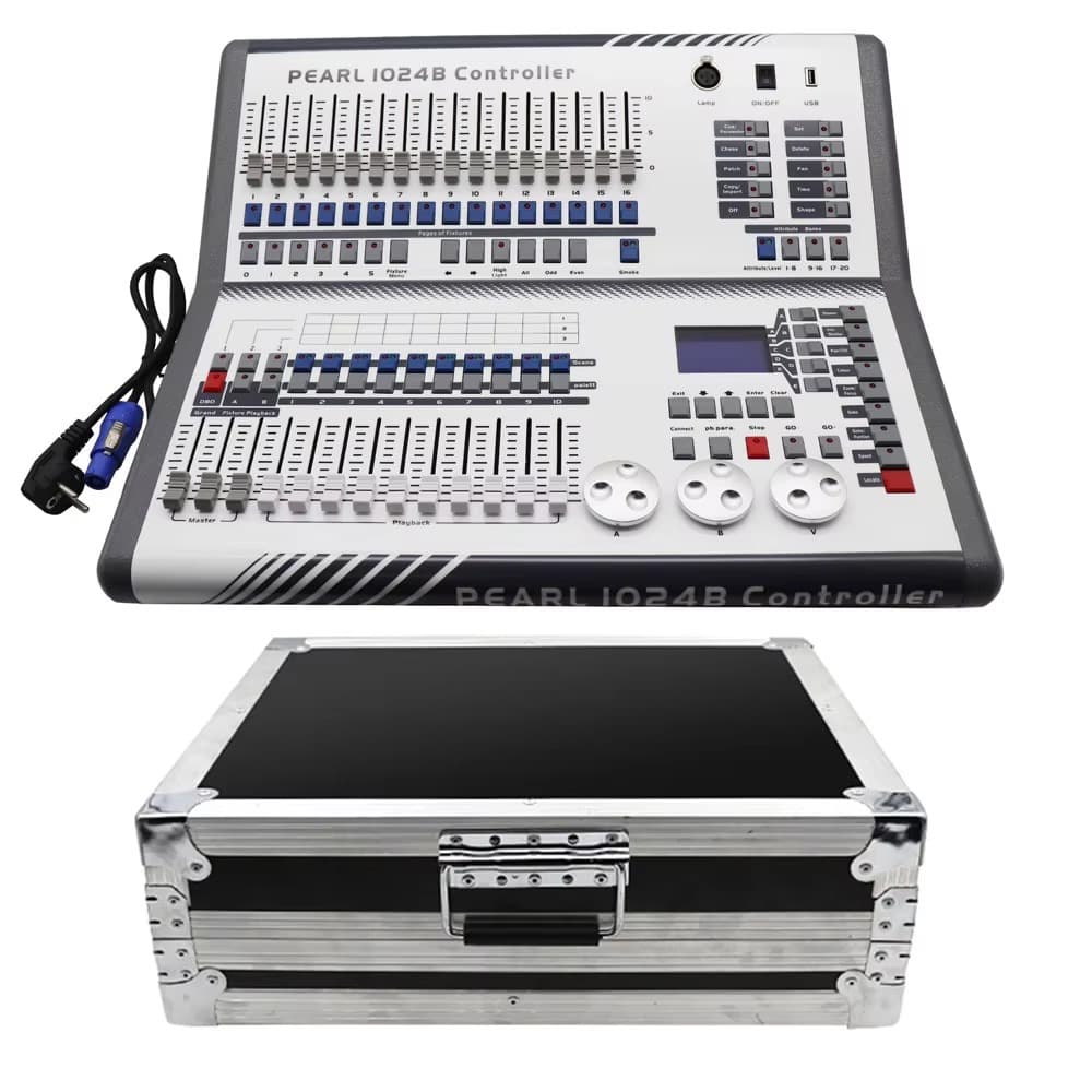 Pearl 1024B DMX Işık Kontrol Masası (2 × 512 Kanal) — görsel 3