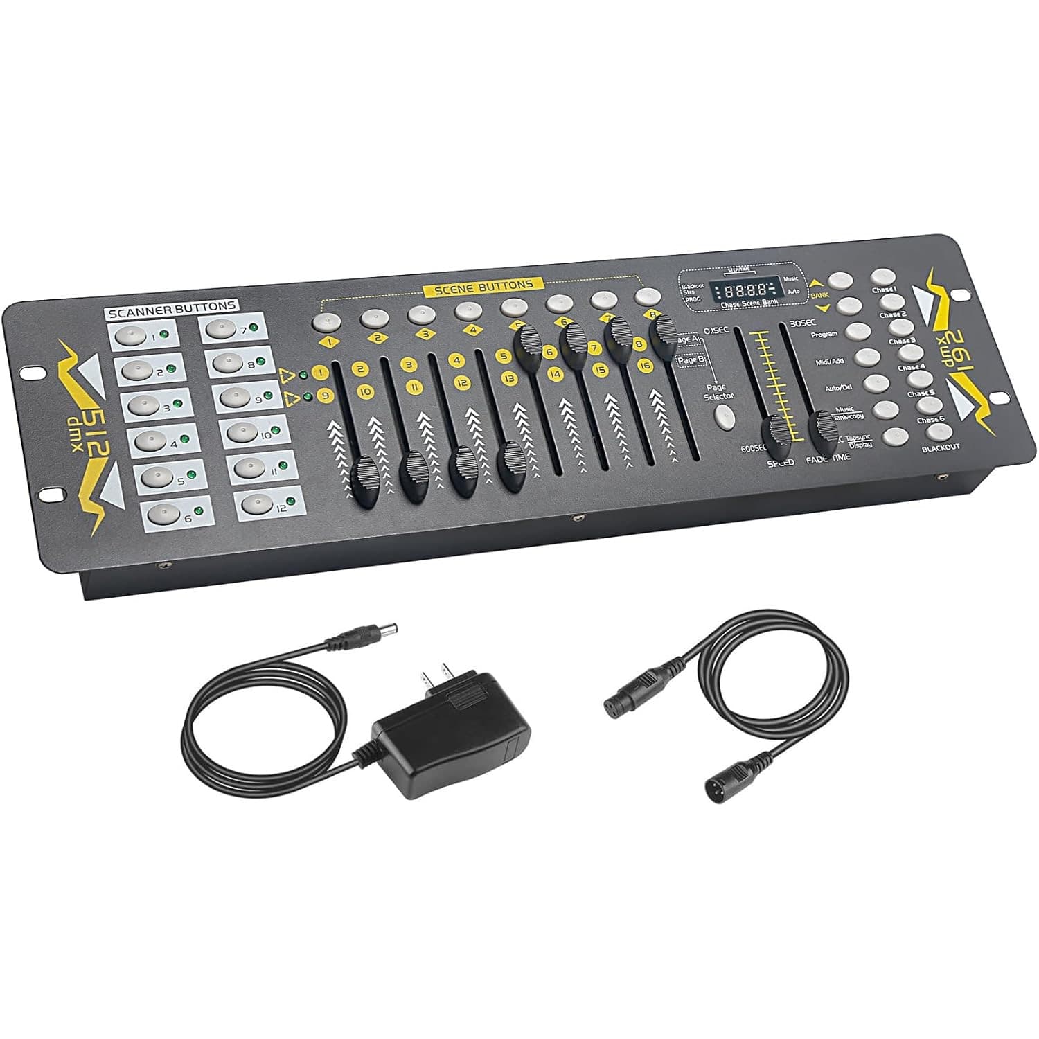 DMX 192 Kanal Işık Kontrol Masası — görsel 5